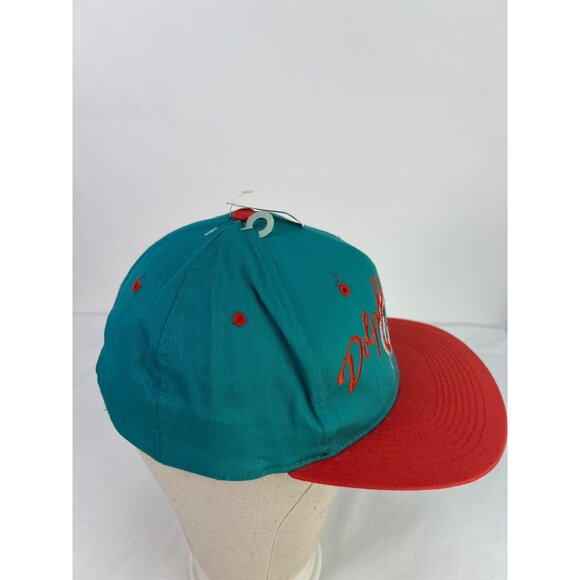 Vintage Miami Dolphins Hat Cap Snap Back Blue Adjustable Faded Y2K NOS - Picture 4 of 7